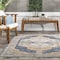 Nuloom Zazie Traditional Machine Washable Indoor/Outdoor Area Rug 4ft x 6ft ECAT03A-406 - alternate 3